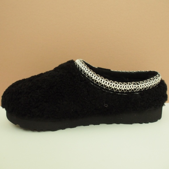 UGG Women Tasman Maxi Curly Slipper Size 7 & 8 Black - Picture 4 of 8